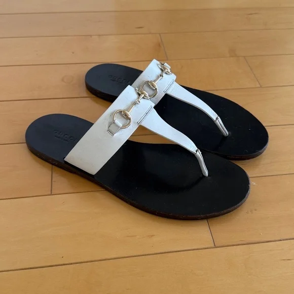 Gucci Horsebit Leather Sandals - Picture 4 of 9